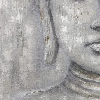 Painting DKD Home Decor 100 x 2,4 x 100 cm Buddha... 2