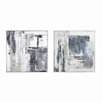 Painting DKD Home Decor Abstract 80 x 3 x 80 cm Modern (2...