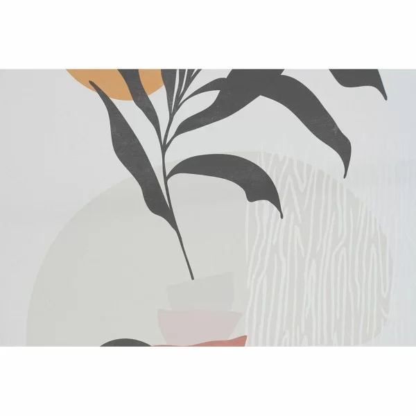 Painting DKD Home Decor Leaf of a plant (40 x 2,8 x 60 cm)