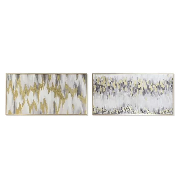 Painting DKD Home Decor Abstract 120 x 3 x 60 cm Modern (2 Units)