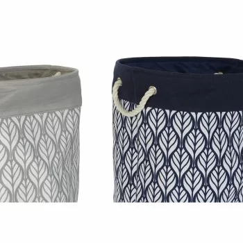 Basket DKD Home Decor 8424001856428 39 x 39 x 43 cm Grey... 2