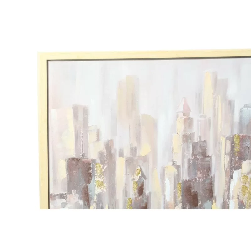 Painting DKD Home Decor City 100 x 4 x 100 cm...