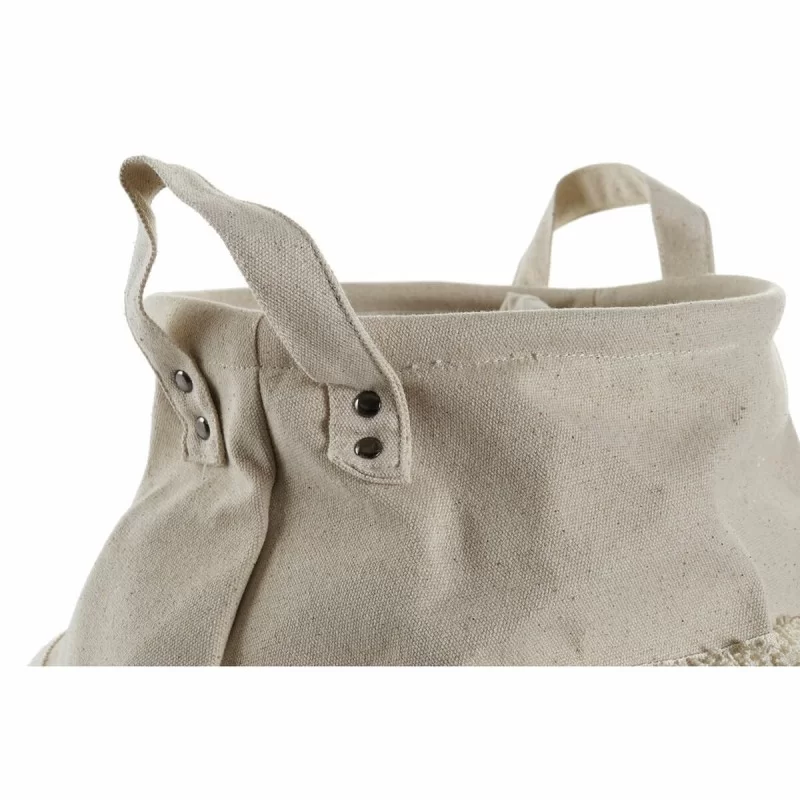 Basket DKD Home Decor 8424001830572 Light brown...