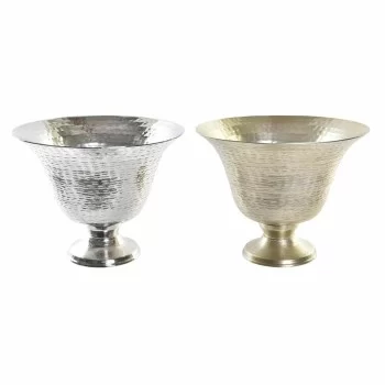 Vase DKD Home Decor Golden Wineglass Champagne Silver...