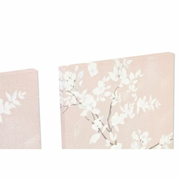 Painting DKD Home Decor 40 x 3 x 90 cm Bird Oriental (3 Pieces)