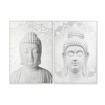 Painting DKD Home Decor 82,5 x 4,5 x 122,5 cm Buddha...