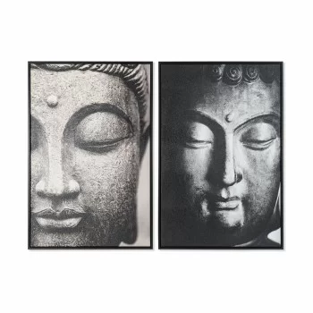 Painting DKD Home Decor 62,5 x 4,5 x 93 cm Buddha...