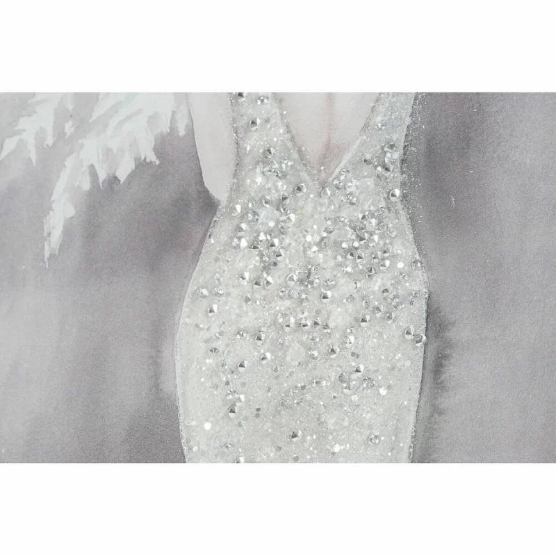 Painting DKD Home Decor 40 x 3,8 x 80 cm Lady...