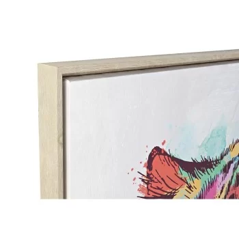 Painting DKD Home Decor 104 x 4,5 x 143,5 cm Tiger Modern... 2