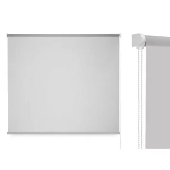 Roller blinds 180 x 180 cm Grey Cloth Plastic (6 Units) 2