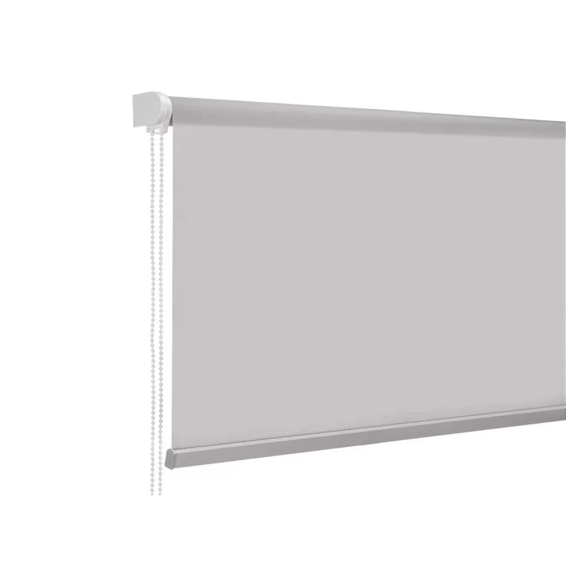 Roller blinds 180 x 180 cm Grey Cloth Plastic...