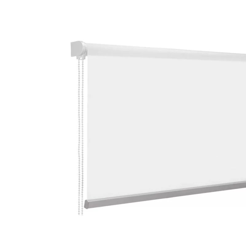 Roller blinds 180 x 180 cm White Cloth Plastic...