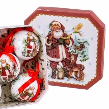 Christmas Baubles Multicolour Paper Polyfoam Father... 2