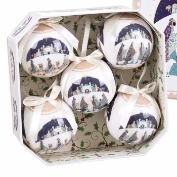 Christmas Baubles Multicolour Polyfoam Three Kings 7,5 x... 2