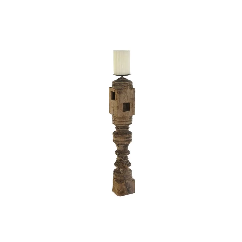 Candleholder Home ESPRIT Natural Wood 8 x 8 x...
