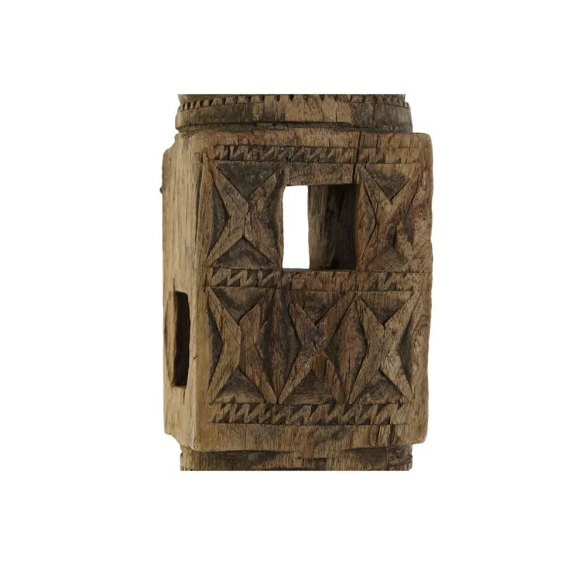 Candleholder Home ESPRIT Natural Wood 8 x 8 x...