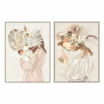 Painting DKD Home Decor 90 x 4 x 120 cm Bunch Urban (2...