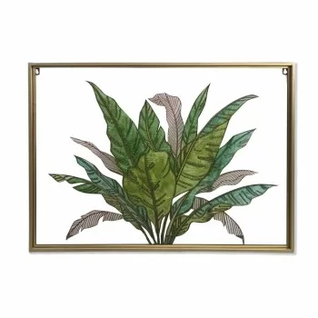 Canvas DKD Home Decor Tropical Leaf of a plant (80 x 3 x...