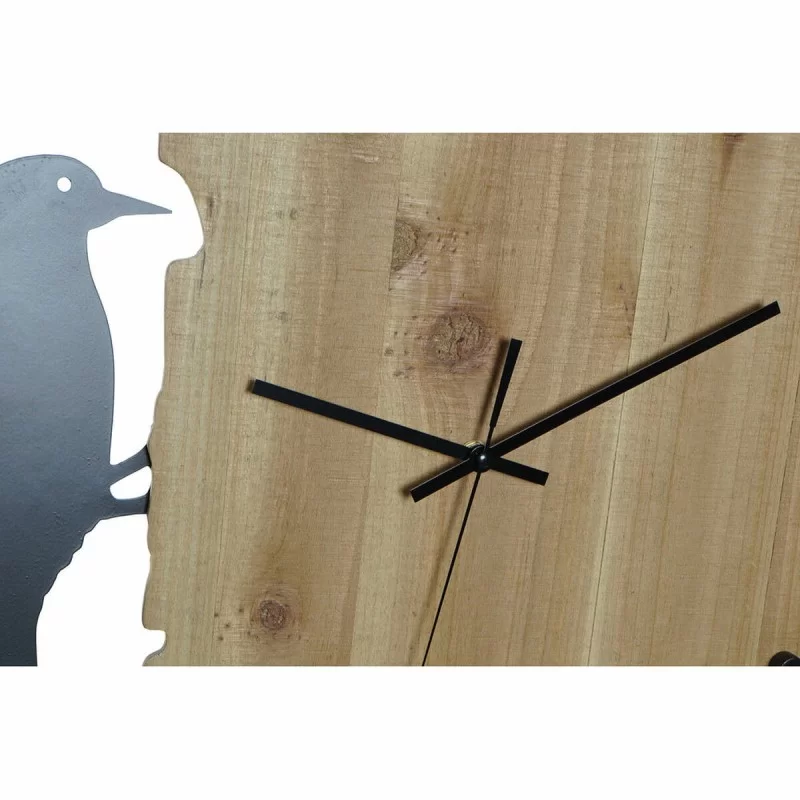 Wall Clock DKD Home Decor Black Brown White...