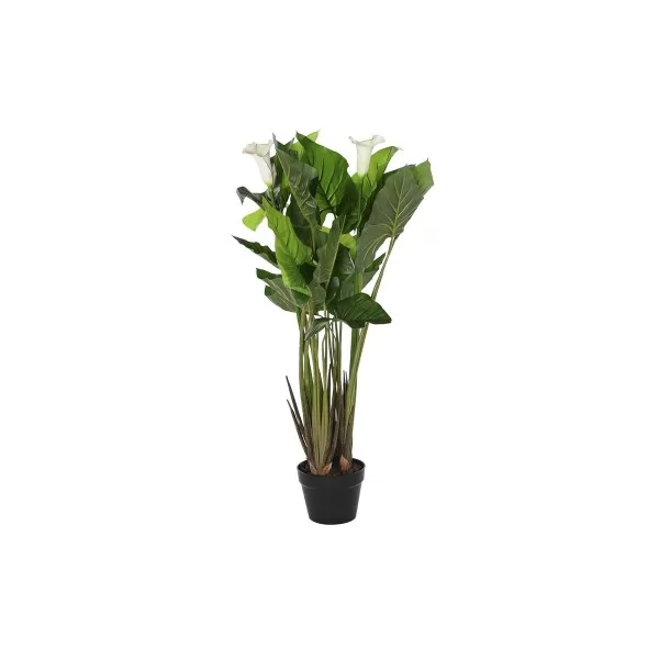 Decorative Plant DKD Home Decor White Green PE Lilies (50 x 50 x 100 cm)