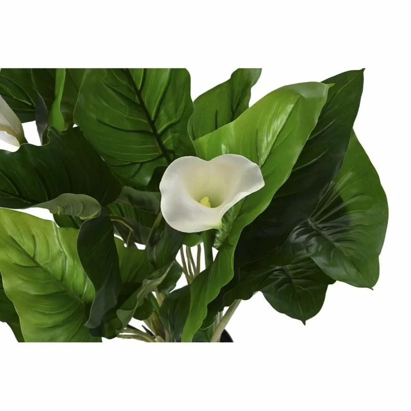 Decorative Plant DKD Home Decor White Green PE...