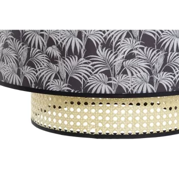 Ceiling Light DKD Home Decor 40W Natural Black (46 x 46 x... 2