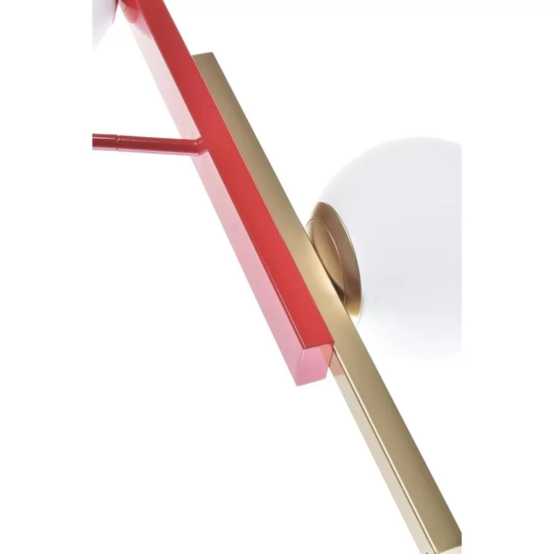 Ceiling Light DKD Home Decor Red Black Golden...