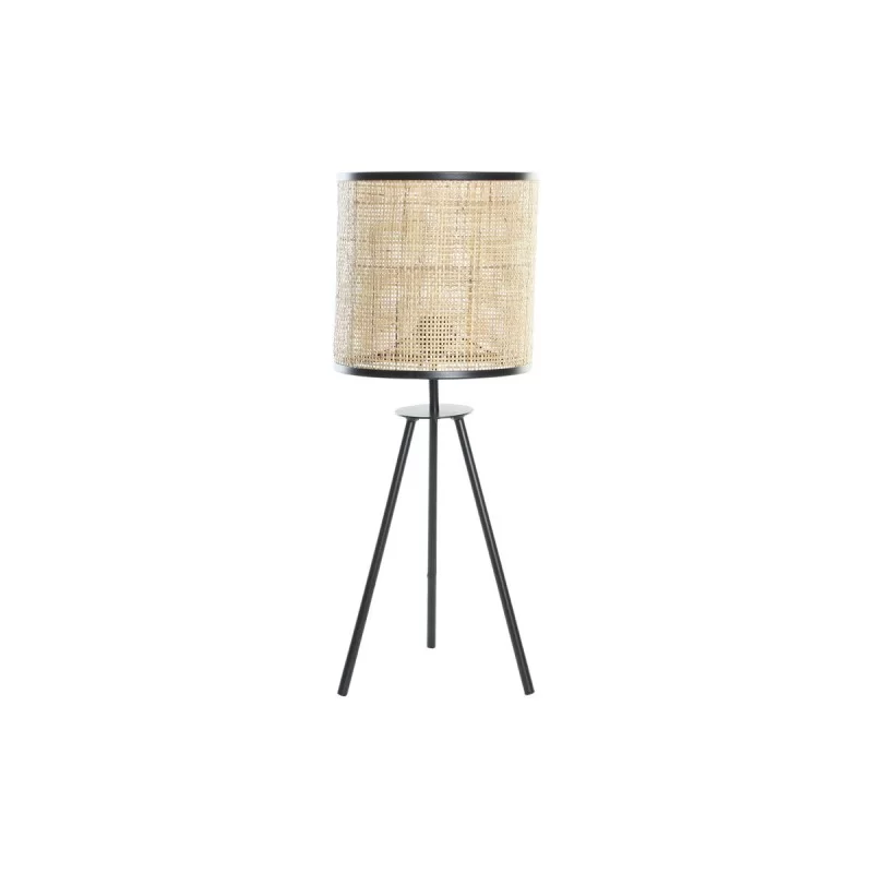 Desk lamp DKD Home Decor Natural Black 220 V 50 W (25 x 25 x 63 cm)