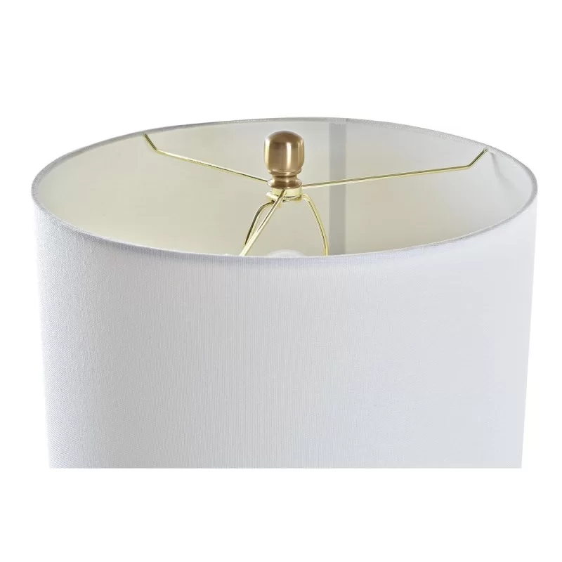 Desk lamp DKD Home Decor Golden Metal White 41...