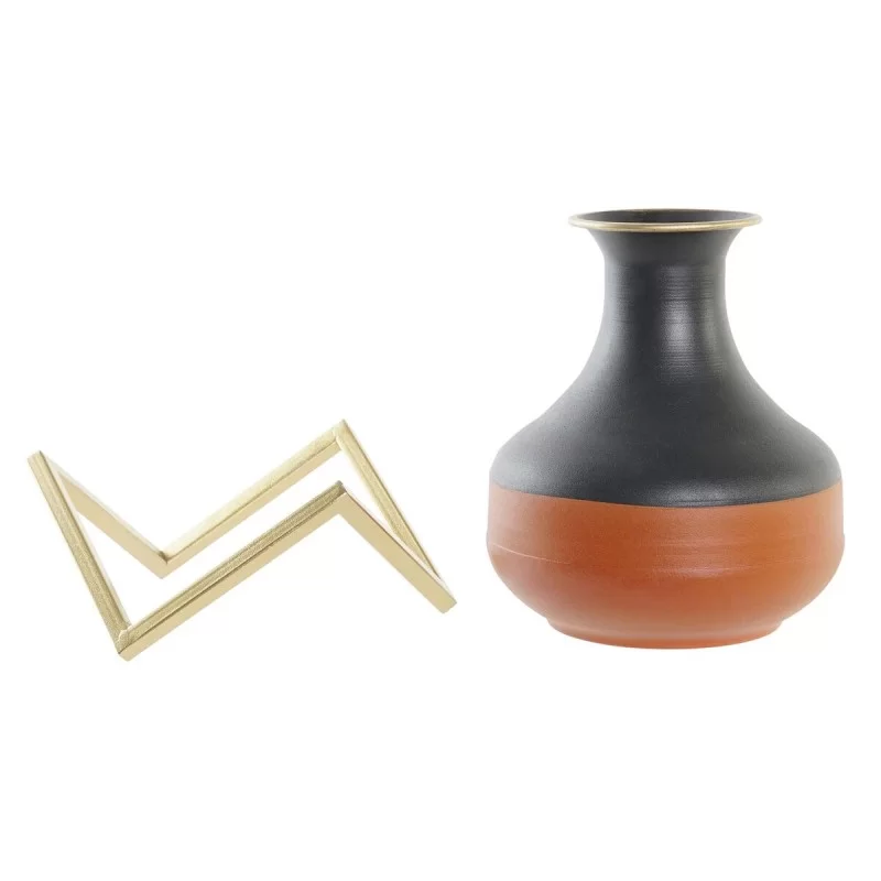 Vase DKD Home Decor Multicolour Metal Modern 20...