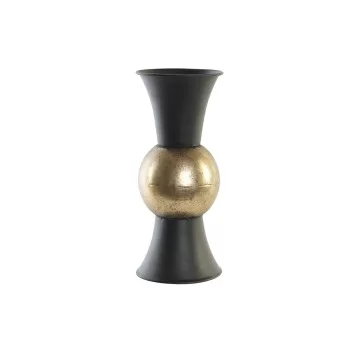 Vase DKD Home Decor Black Metal Copper Vintage 14 x 14 x...