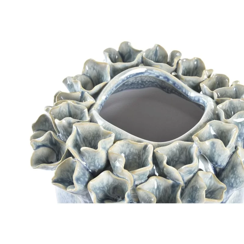 Vase DKD Home Decor Pink Turquoise Stoneware...