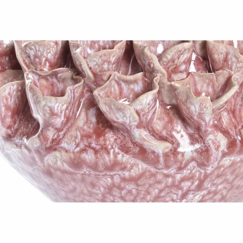 Vase DKD Home Decor Pink Turquoise Stoneware...