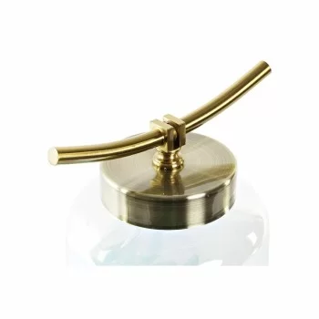 Vase DKD Home Decor Crystal Blue Golden Metal... 2