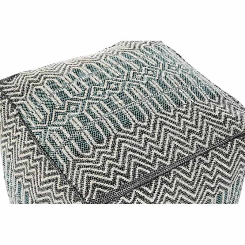 Cushion DKD Home Decor Floor Blue White Green...