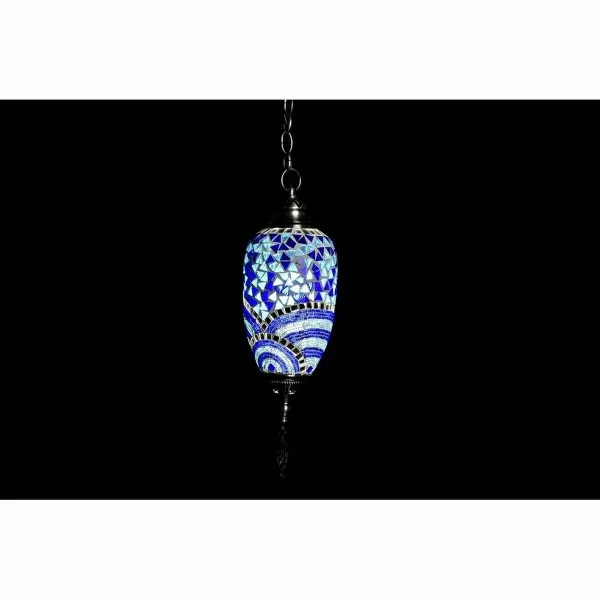 Ceiling Light DKD Home Decor Crystal Metal Multicolour 50 W 13 x 13 x 39 cm (2 Units)