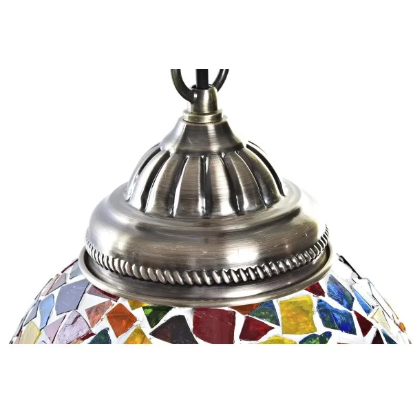 Ceiling Light DKD Home Decor Crystal Metal 20 x 20 x 36 cm Multicolour 50 W (2 Units)