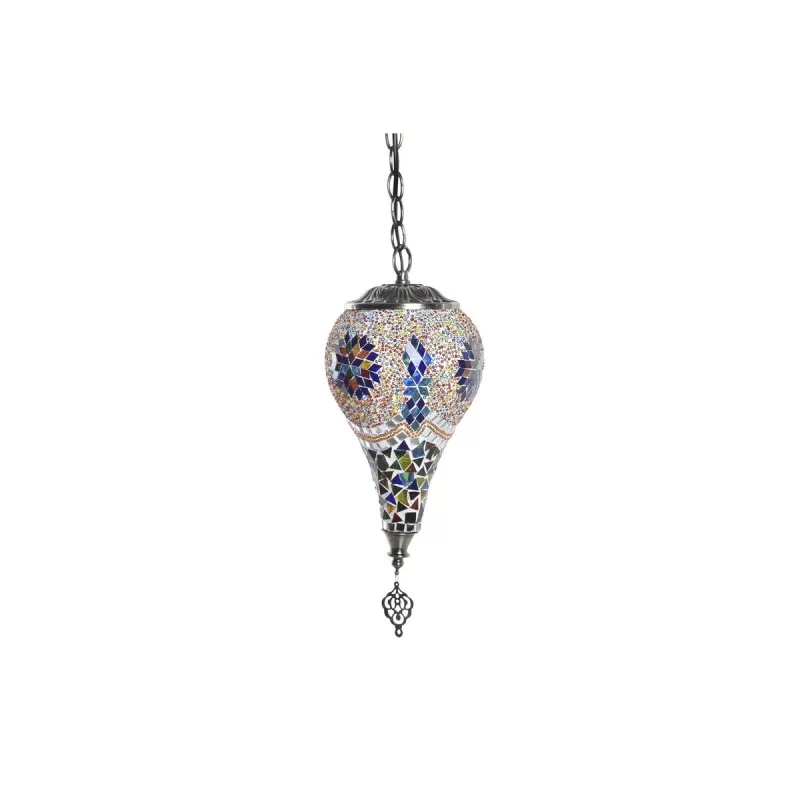 Ceiling Light DKD Home Decor Crystal Metal 16 x 16 x 35 cm Multicolour 50 W (2 Units)