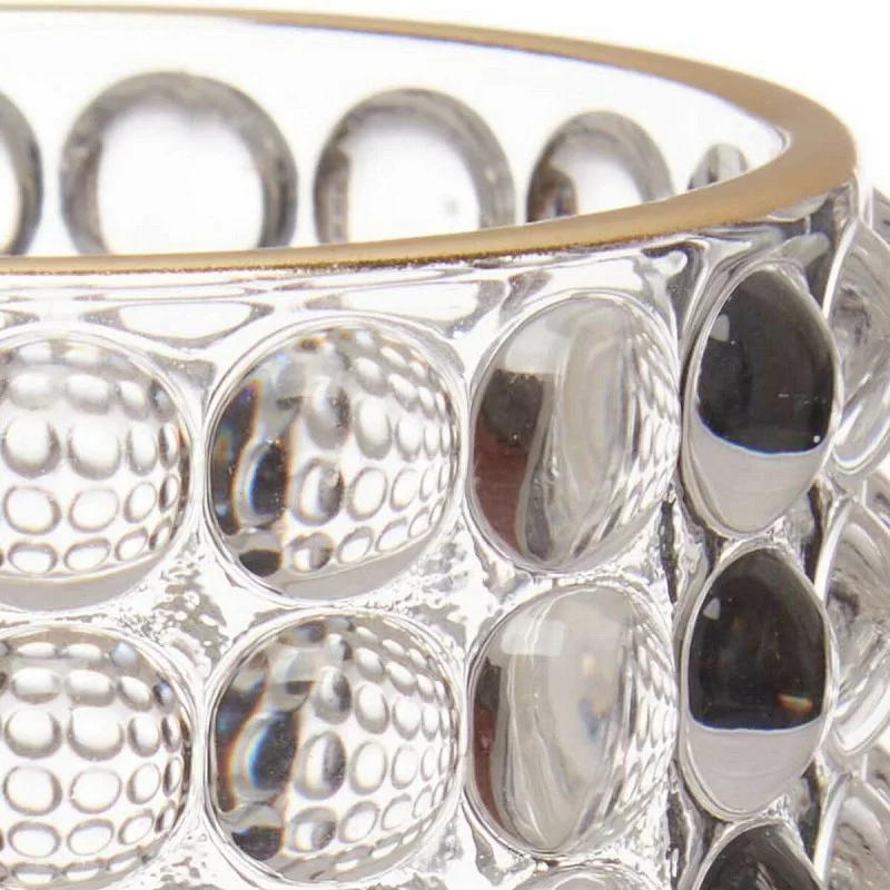 Candleholder Points 8,5 x 12,5 x 8,5 cm Golden...