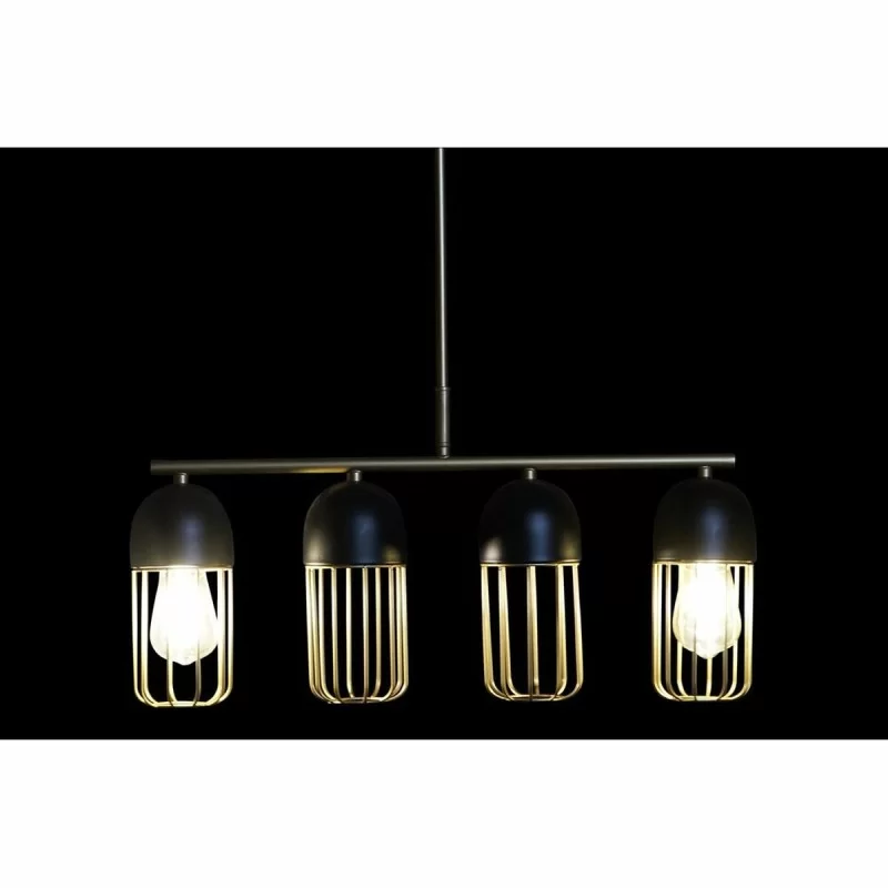 Ceiling Light DKD Home Decor Black Golden 220 V...