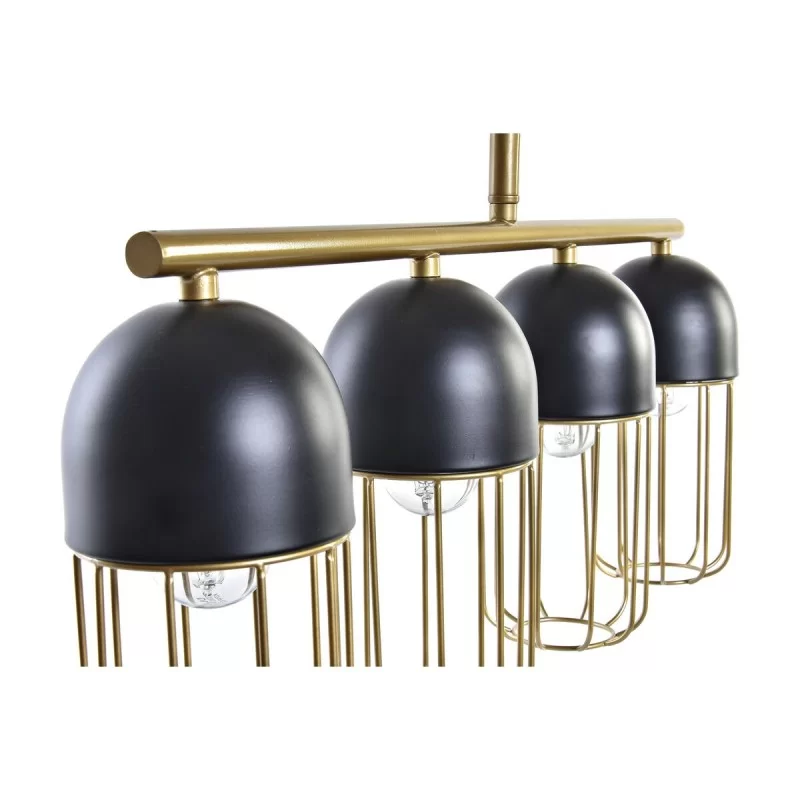 Ceiling Light DKD Home Decor Black Golden 220 V...