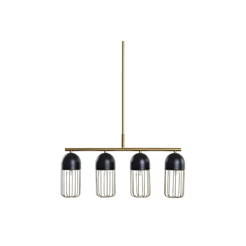 Ceiling Light DKD Home Decor Black Golden 220 V...