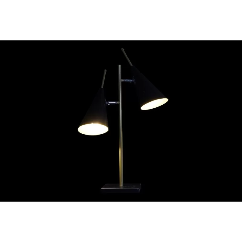 Desk lamp DKD Home Decor Black Golden Metal 25...