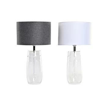 Desk lamp DKD Home Decor Crystal Transparent White Light...