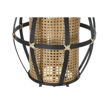 Floor Lamp DKD Home Decor Brown Black Metal Bamboo 50 W... 2