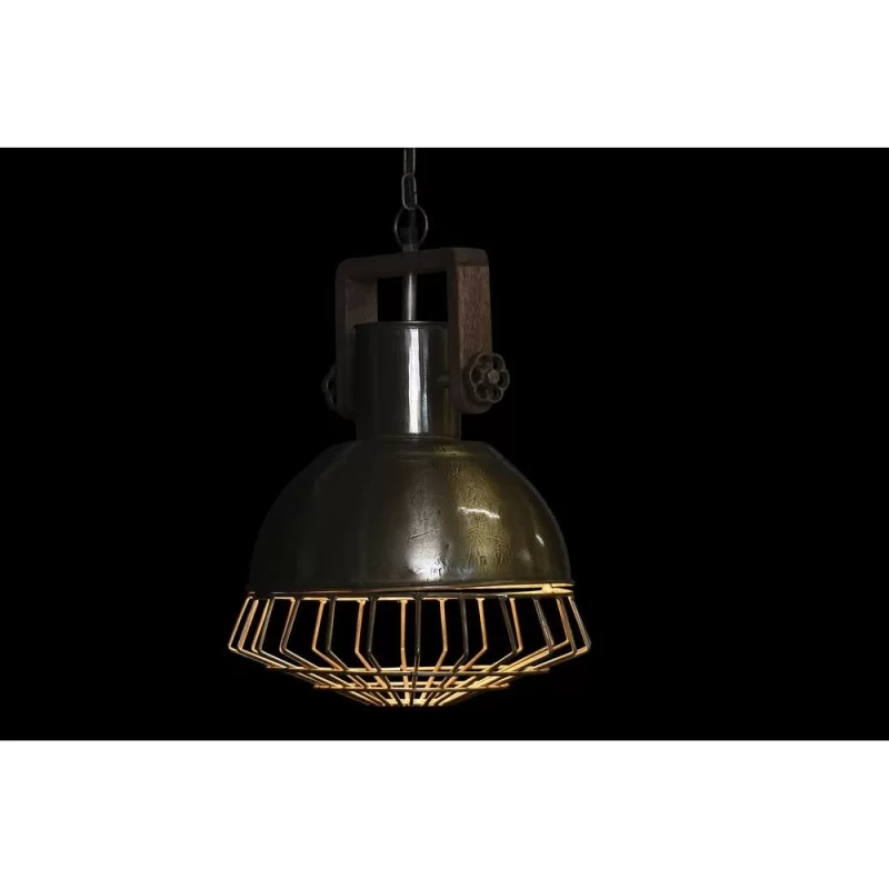Ceiling Light DKD Home Decor Silver Brown 50 W...