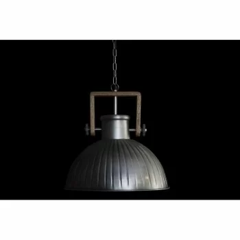 Ceiling Light DKD Home Decor Brown Silver Iron Mango wood... 2