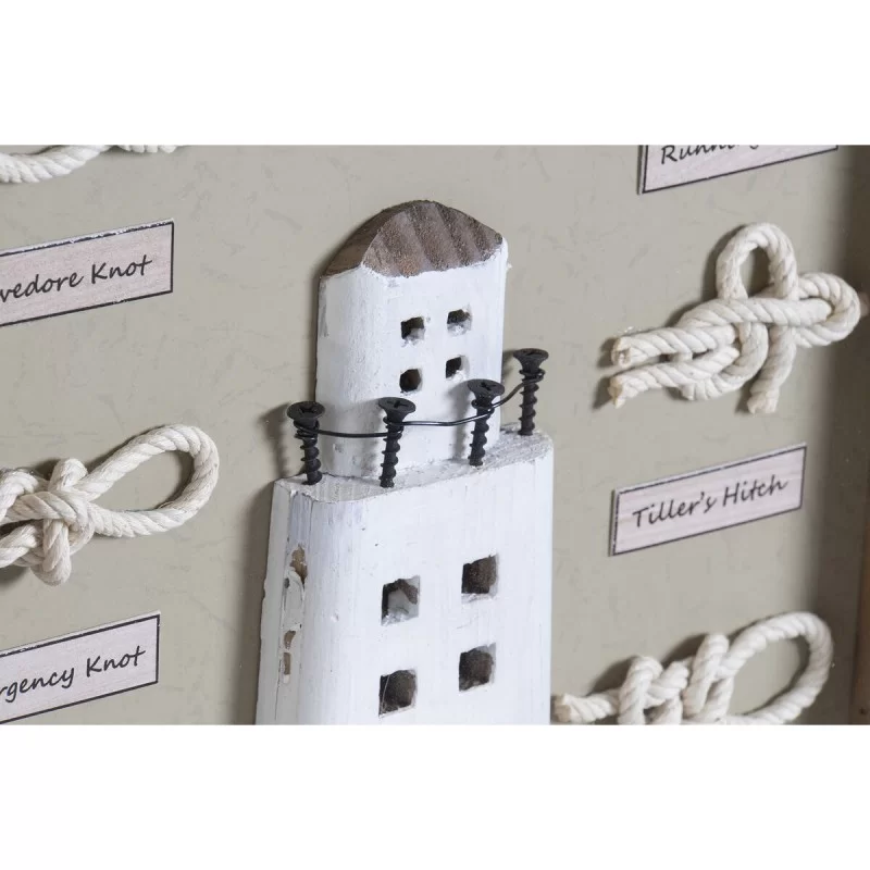 Painting DKD Home Decor 34 x 4 x 46 cm Knot...