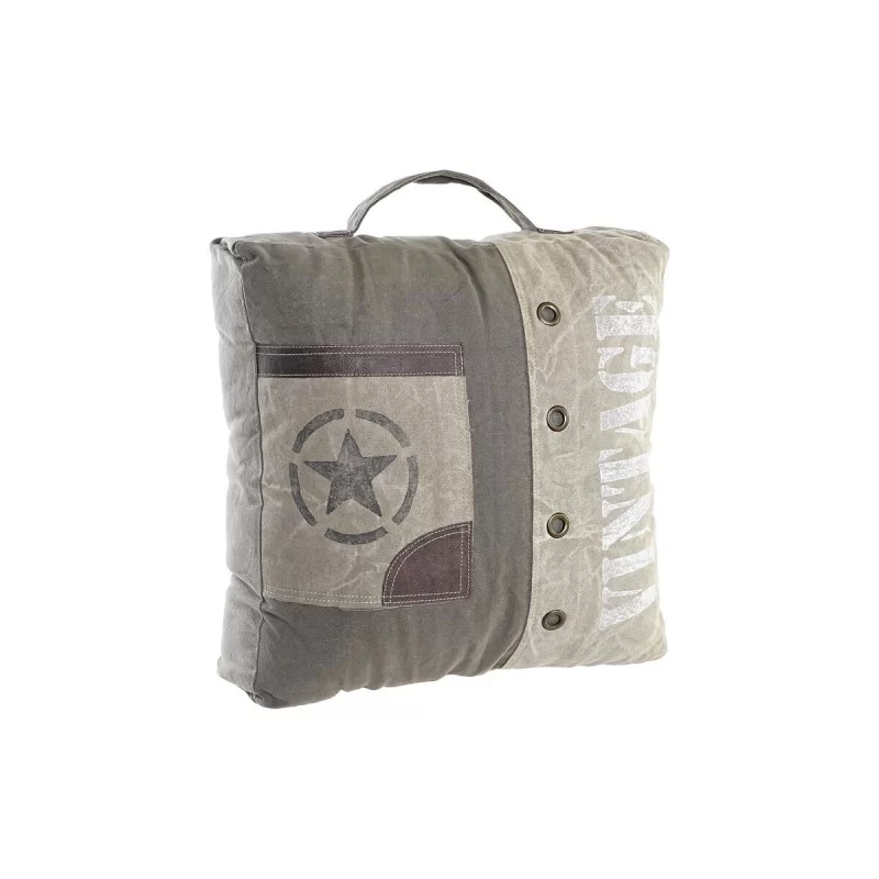 Cushion DKD Home Decor Floor Beige Brown...