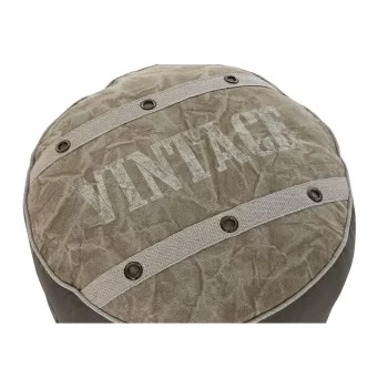 Cushion DKD Home Decor Floor Beige Polyester Cotton... 2